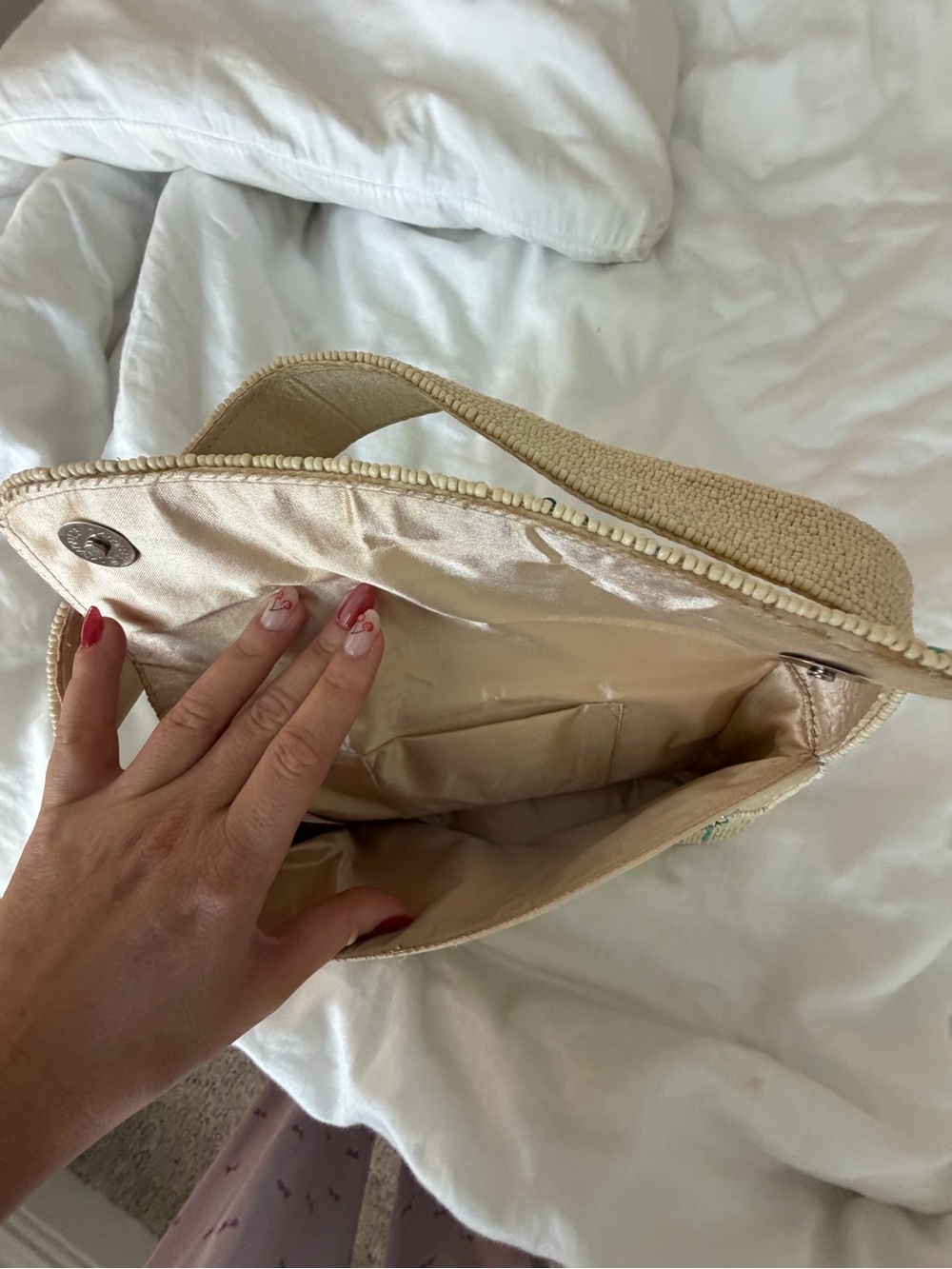 Viral TJ Maxx Lemon beaded bag - Picture 4 of 4